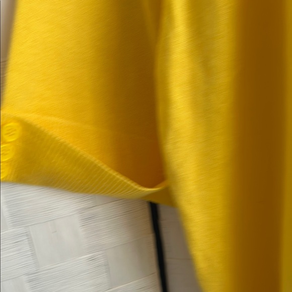 89th & Madison Sunny Yellow Knit Cardigan 1/2 sleeve - Picture 9 of 12